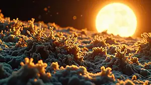 Image of the earliest organism on the Earth