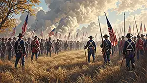 Billede fra den amerikanske uafhængighedskrig