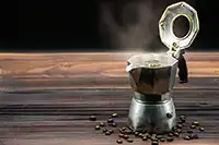 Using a Moka Pot