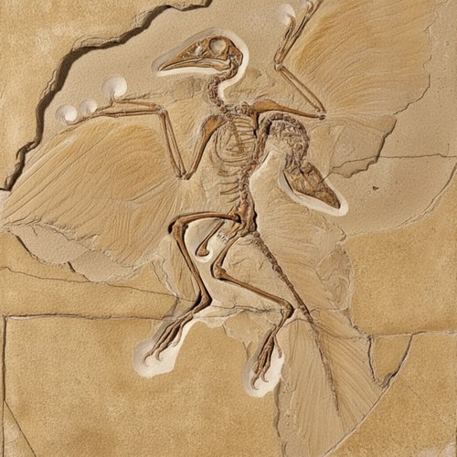 Fossil af Archaeopteryx