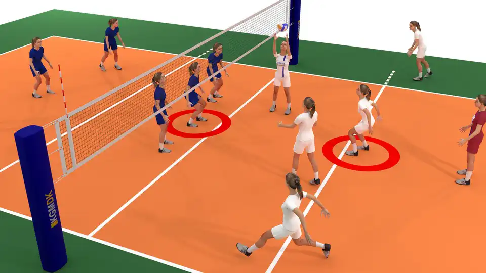 Middle-blocker i volleyball